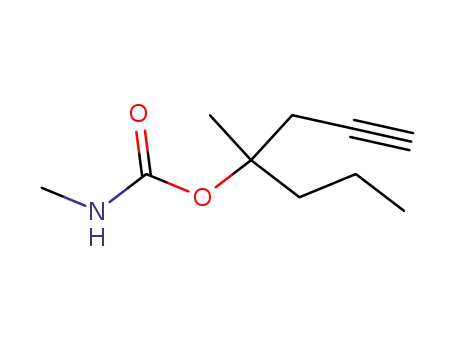 Carbamic acid, methyl-, 1-methyl-1-propyl-3-butynyl ester (6CI,7CI)