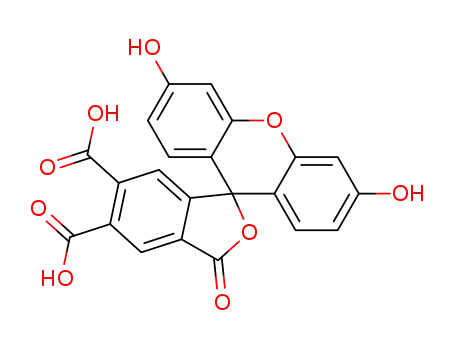 Molecular Structure of 90829-94-0 (5,6-dicarboxyfluorescein)
