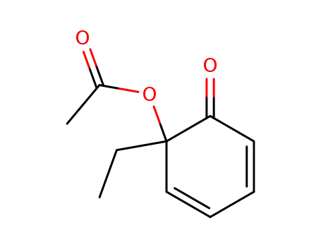 6-acetoxy-6-ethyl-cyclohexa-2,4-dienone