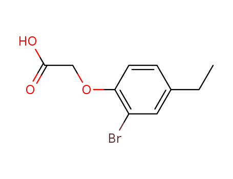 Acetic acid, 2-(2-bromo-4-ethylphenoxy)-