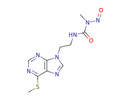 1-methyl-3-[2-(6-methylsulfanylpurin-9-yl)ethyl]-1-nitroso-urea cas  90973-60-7