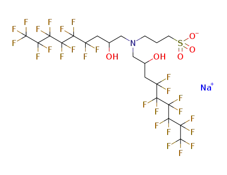 C<sub>21</sub>H<sub>18</sub>F<sub>26</sub>NO<sub>5</sub>S<sup>(1-)</sup>*Na<sup>(1+)</sup>