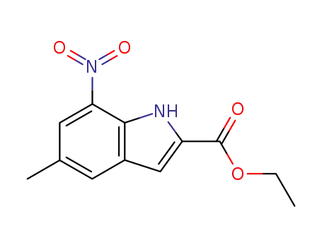 5-메틸-7-니트로인돌-2-카르복실산 에틸 에스테르