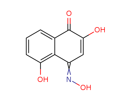 1,4-NAPHTHOQUINONE,2,5-DIHYDROXY-,4-OXIMECAS