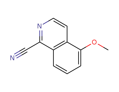 1-Isoquinolinecarbonitrile, 5-methoxy-