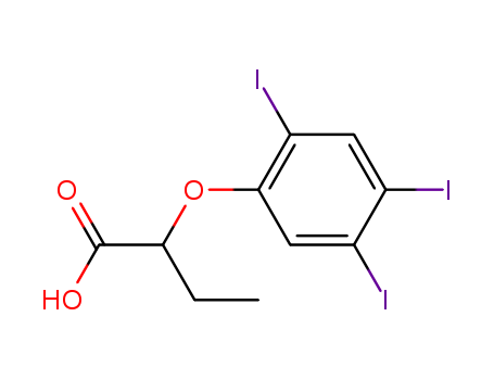 2-(2,4,5-triiodophenoxy)butanoic acid