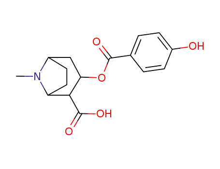 Molecular Structure of 90899-22-2 (P-HYDROXYBENZOYLECGONINE)