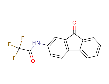 Molecular Structure of 318-22-9 (2,2,2-TRIFLUORO-N-(9-OXOFLUOREN-2-YL)ACETAMIDE)