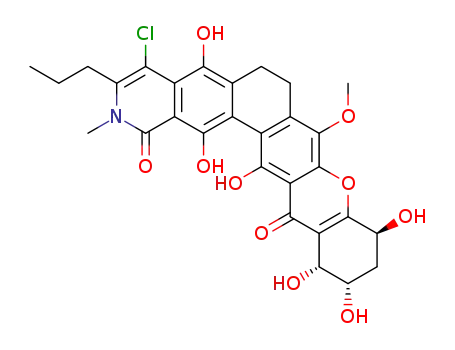 Molecular Structure of 934464-79-6 (kibdelone C)