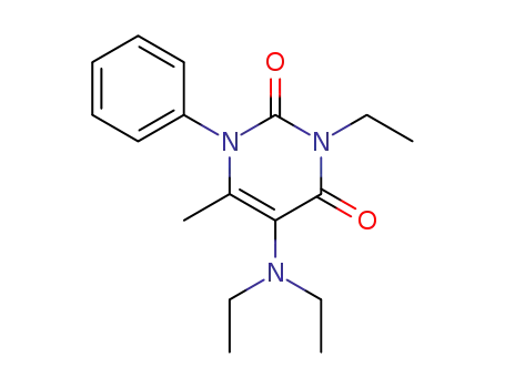 우라실, 5-(디에틸아미노)-3-에틸-6-메틸-1-페닐-