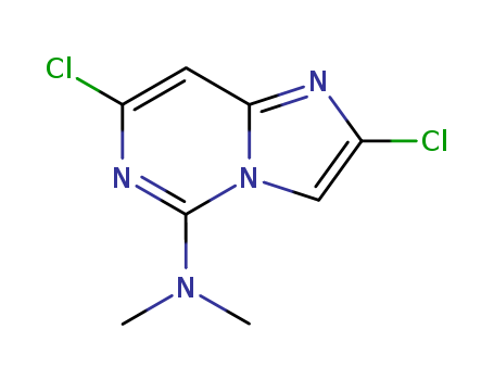 Imidazo[1,2-c]pyrimidin-5-amine,2,7-dichloro-N,N-dimethyl- cas  27420-33-3