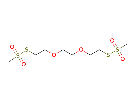 Molecular Structure of 212262-04-9 (3,6-Dioxaoctane-1,8-diyl Bismethanethiosulfonate)