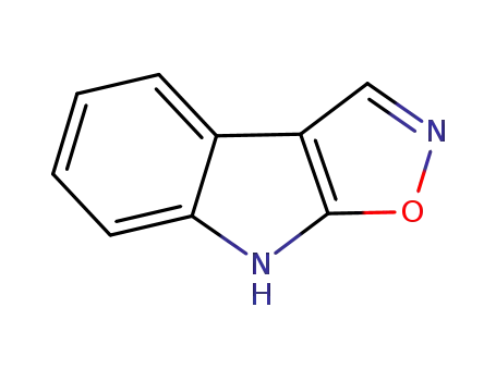 Molecular Structure of 247-06-3 (8H-Isoxazolo[5,4-b]indole(8CI,9CI))