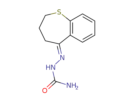 3,4-dihydro-1-benzothiepin-5(2H)-one semicarbazone