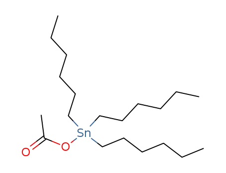 Molecular Structure of 2897-46-3 (TRI-N-HEXYLTINACETATE)