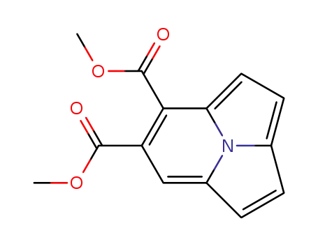 Molecular Structure of 27884-12-4 (dimethyl <2,2,3>cyclazine-5,6-dicarboxylate)