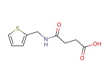 Molecular Structure of 93447-84-8 (Thiophene, 5-[(beta-carboxypropionamido)methyl]-)