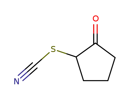 2-oxocyclopentyl thiocyanate