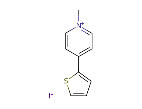 1-Methyl-4-(2-thienyl)pyridinium iodide