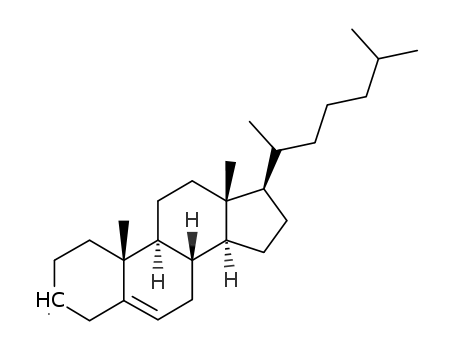 Molecular Structure of 20910-06-9 (cholest-6-ene)