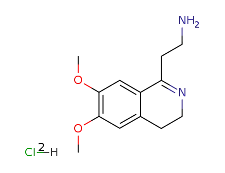 β-aminoethyl-1 dimethoxy-6,7 dihydro-3,4 isoquinoline