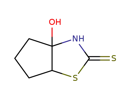 2H-Cyclopentathiazole-2-thione,hexahydro-3a-hydroxy-(8CI,9CI)