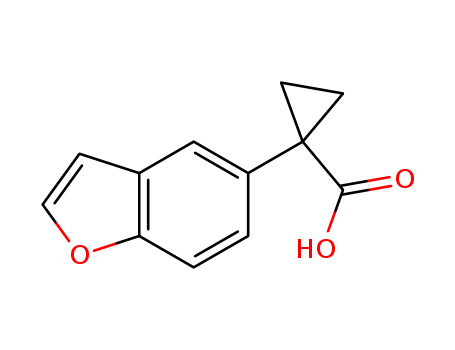 1-(benzofuran-5-yl)cyclopropanecarboxylic acid