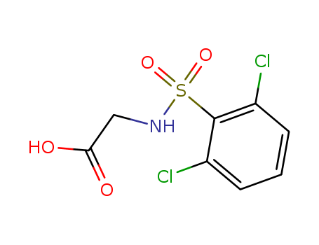 2-[(2,6-dichlorophenyl)sulfonylamino]acetic acid