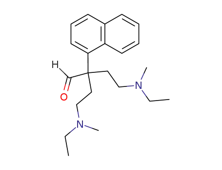 1-Naphthaleneacetaldehyde, alpha,alpha-bis(2-(N-ethyl-N-methylamino)et hyl)-