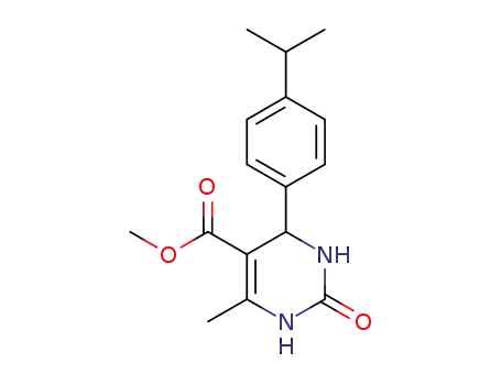 methyl 4-(4-isopropylphenyl)-6-methyl-2-oxo-1,2,3,4-tetrahydropyrimidine-5-carboxylate