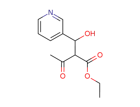 2-(hydroxy-[3]pyridyl-methyl)-acetoacetic acid ethyl ester