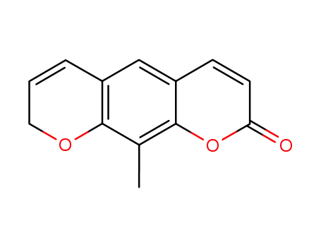 10-methyl-2H,8H-pyrano[3,2-g]chromen-2-one