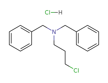 Molecular Structure of 3161-50-0 (N,N-dibenzyl-3-chloropropan-1-aminium chloride)