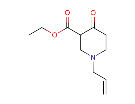 1-allyl-4-oxo-piperidine-3-carboxylic acid ethyl ester