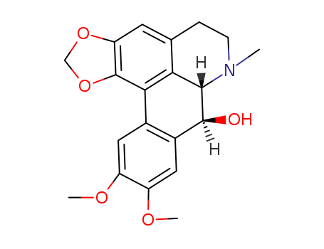 5H-Benzo[g]-1,3-benzodioxolo[6,5,4-de]quinolin-8-ol,6,7,7a,8-tetrahydro-10,11-dimethoxy-7-methyl-,(7aS,8S)-