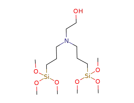 N-(HYDROXYETHYL)-N,N-BIS(TRIMETHOXYSILYLPROPYL)AMINE, 메탄올 중 65%