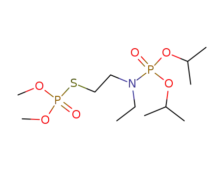 Phosphorothioic acid S-[2-[디이소프로폭시포스피닐(에틸)아미노]에틸]O,O-디메틸 에스테르