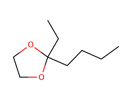 Molecular Structure of 935-49-9 (2-Butyl-2-ethyl-1,3-dioxolane)