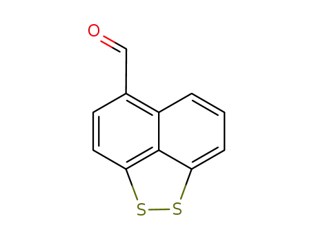 Molecular Structure of 935552-38-8 (Naphtho[1,8-cd]-1,2-dithiole-5-carboxaldehyde)