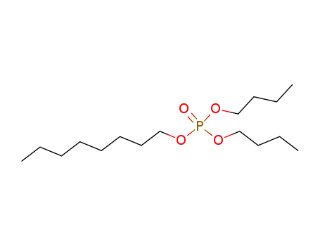 Molecular Structure of 25786-28-1 (dibutyl octyl phosphate)