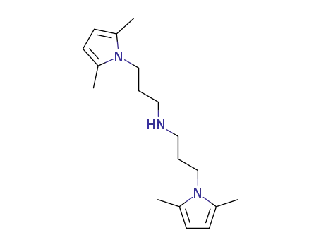 Molecular Structure of 31962-42-2 (bis-[3-(2,5-dimethyl-pyrrol-1-yl)-propyl]-amine)