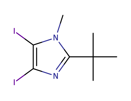 2-tert-butyl-4,5-diiodo-1-methyl-1H-imidazole