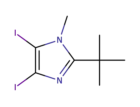 2-tert-butyl-4,5-diiodo-1-Methyl-1H-iMidazole