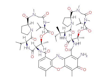 Molecular Structure of 2612-14-8 (Actinomycin VI)