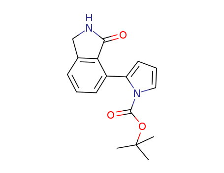 1H-Pyrrole-1-carboxylic acid, 2-(2,3-dihydro-3-oxo-1H-isoindol-4-yl)-, 1,1-dimethylethyl ester