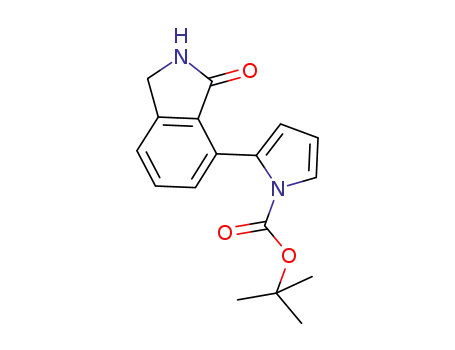tert-butyl 2-(3-oxoisoindolin-4-yl)-1H-pyrrole-1-carboxylate