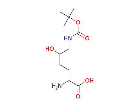 H-DL-delta-Hydroxy-DL-Lys(Boc)-OH