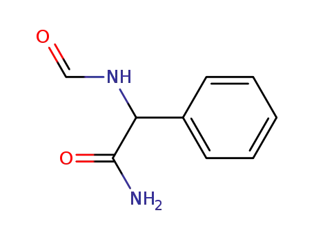 Molecular Structure of 27395-18-2 (2-(formylamino)-2-phenylacetamide)