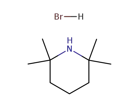 Molecular Structure of 935-21-7 (2,2,6,6-TETRAMETHYLPIPERIDINE HYDROBROMIDE)