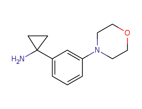 Cyclopropanamine, 1-[3-(4-morpholinyl)phenyl]-
